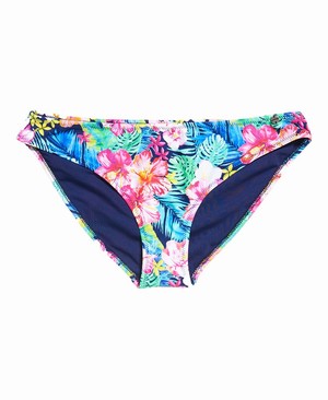 Superdry Tropcial Jungle Bikini Női Fürdőruha Sötétkék | MARDJ2196